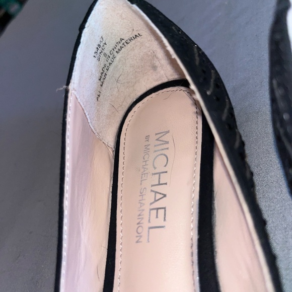 Michael Shannon Sparkly Black Business Flats | Size 6 US Women - Picture 8 of 9